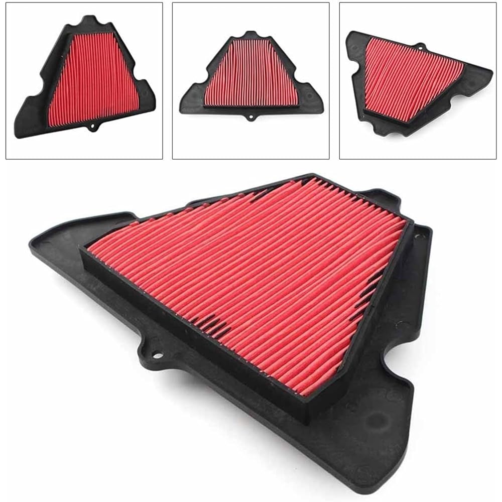 NINOMA Motorcycle Air Filter Intake Cleaner Kit Compatible with Kawasaki Ninja Z1000 SX Z1000SX 2010 2011 2012 2013