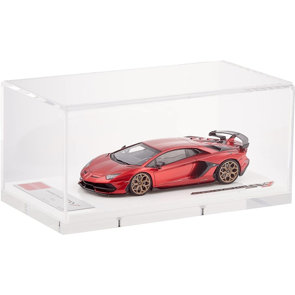 EIDOLON 1/43 Lamborghini Aventador SVJ 2018 Leirion wheel Candy Red Style Package Finished Product