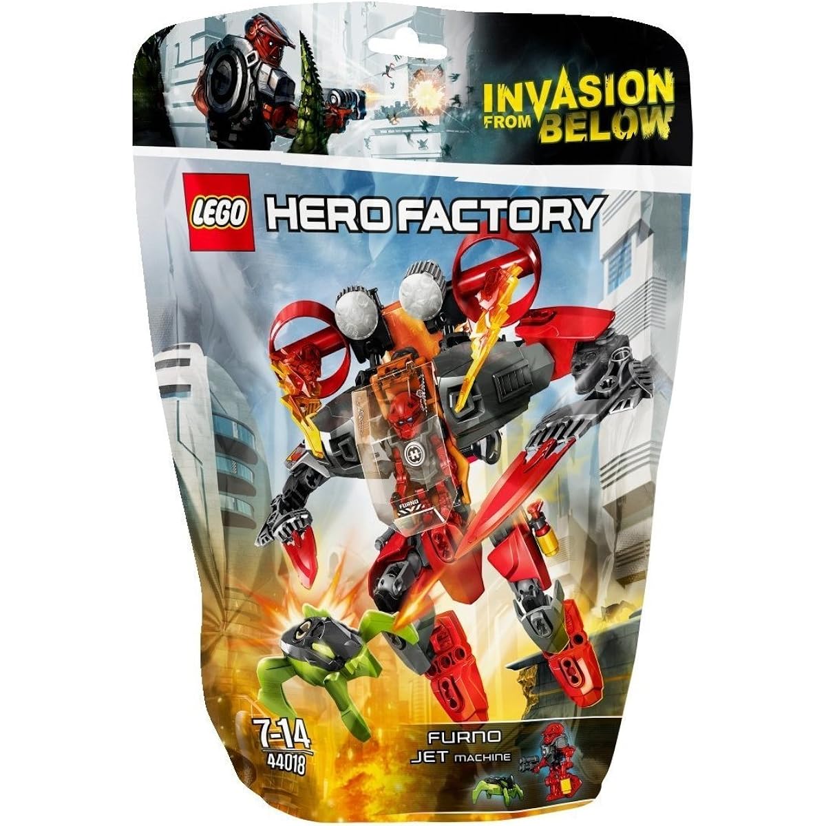 LEGO Hero Factory Furno Jet Machine 44018