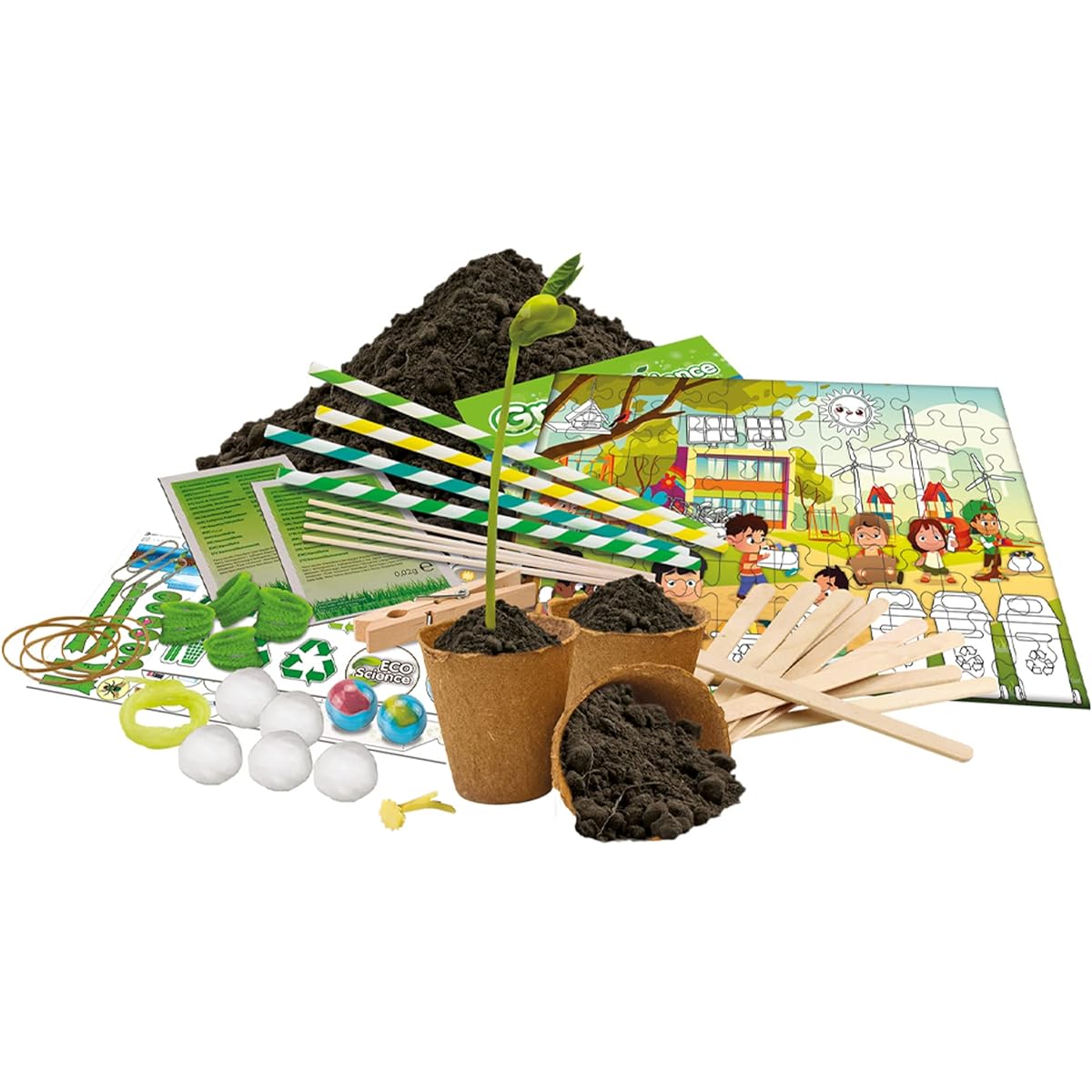 Science4you - Green Science - 15+ Experiments for Kids to Learn About Nature - Fun Educational Activities for Ages 6+