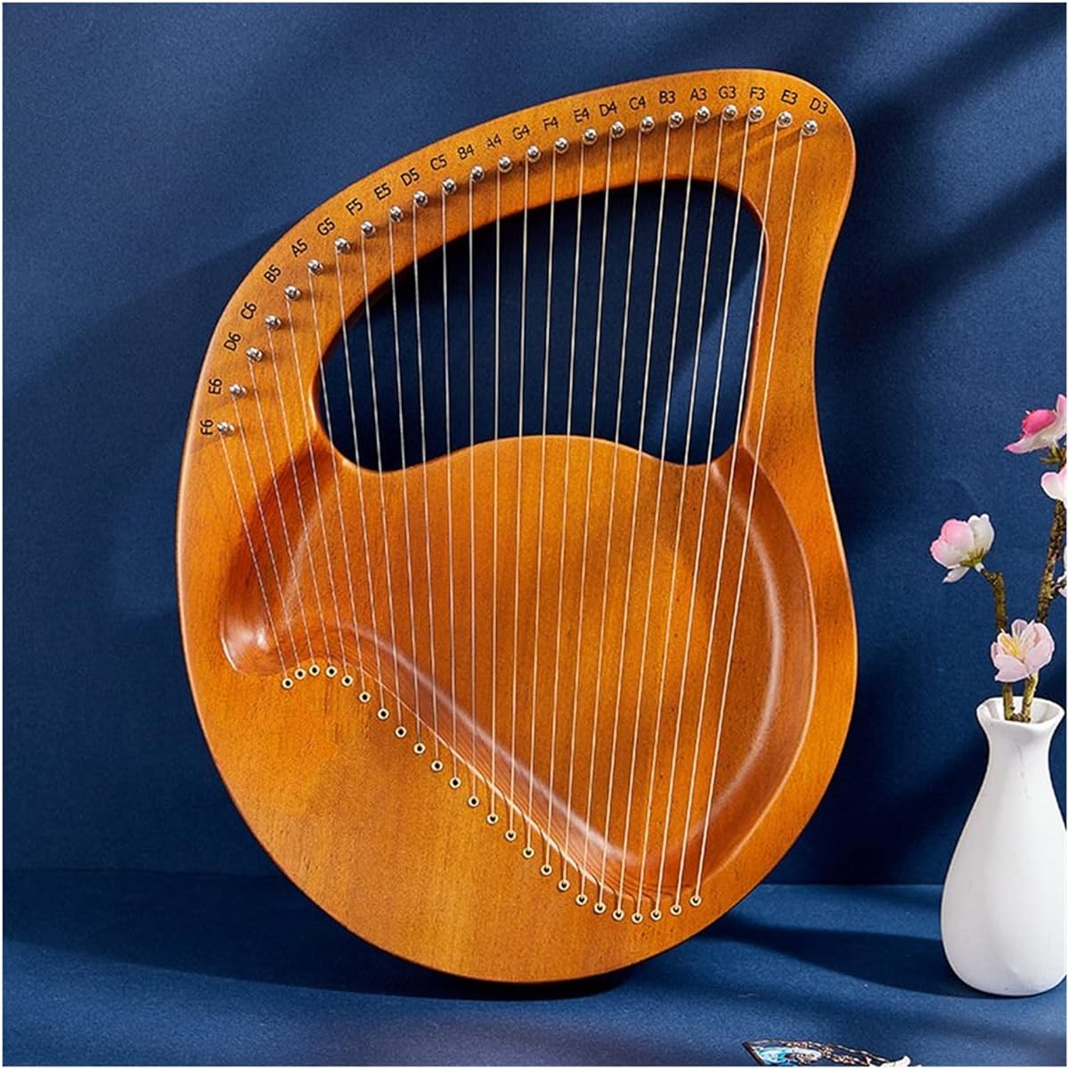 WowZza Lyre 19 Tone Lyre 16 Tone Lyre Lyre for Beginners 10 Tone Lyre/24 Tone 15