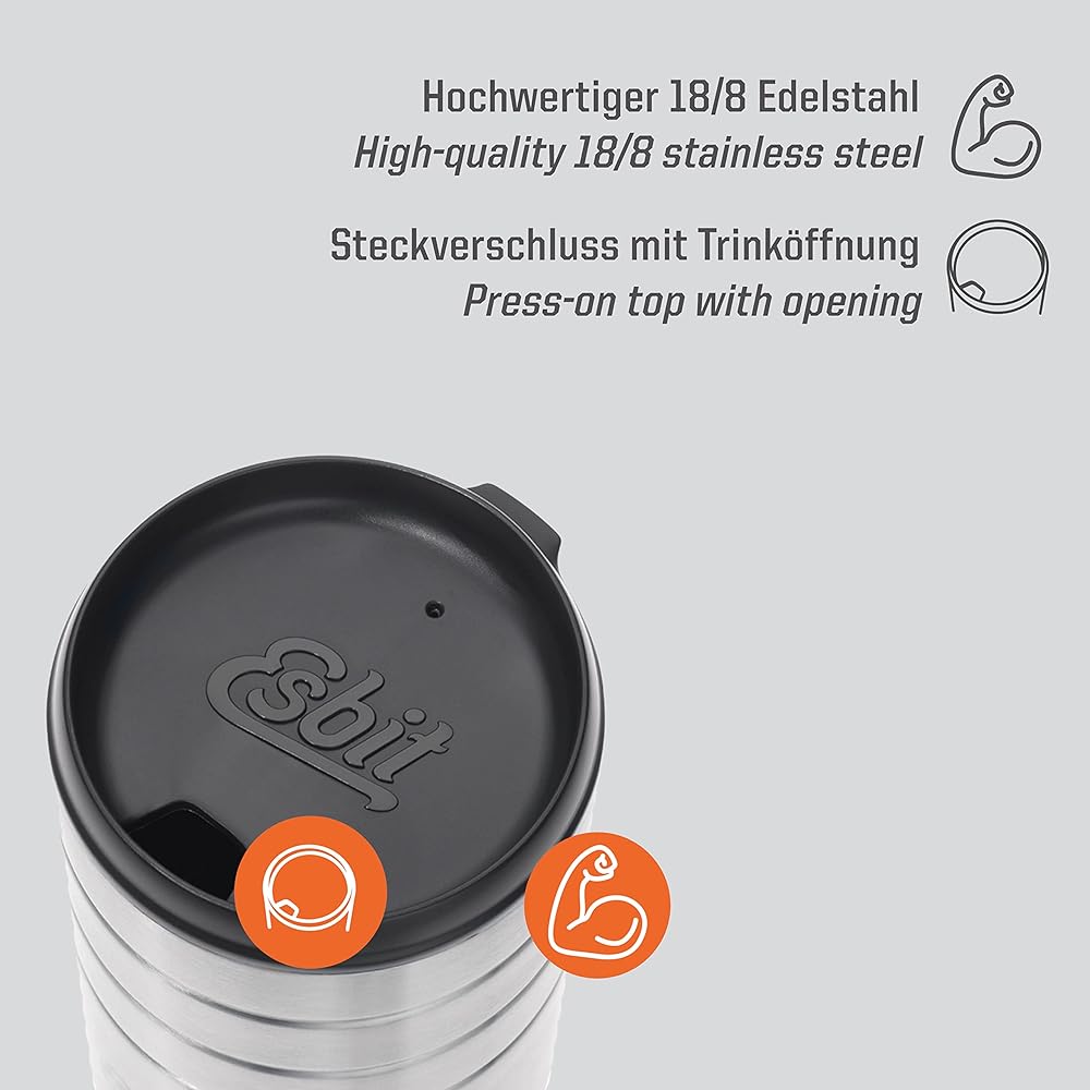 Esbit Outdoor Camping Thermal/Cold Mug Majoris Thermo Mug 280ml ESMGS280TLS