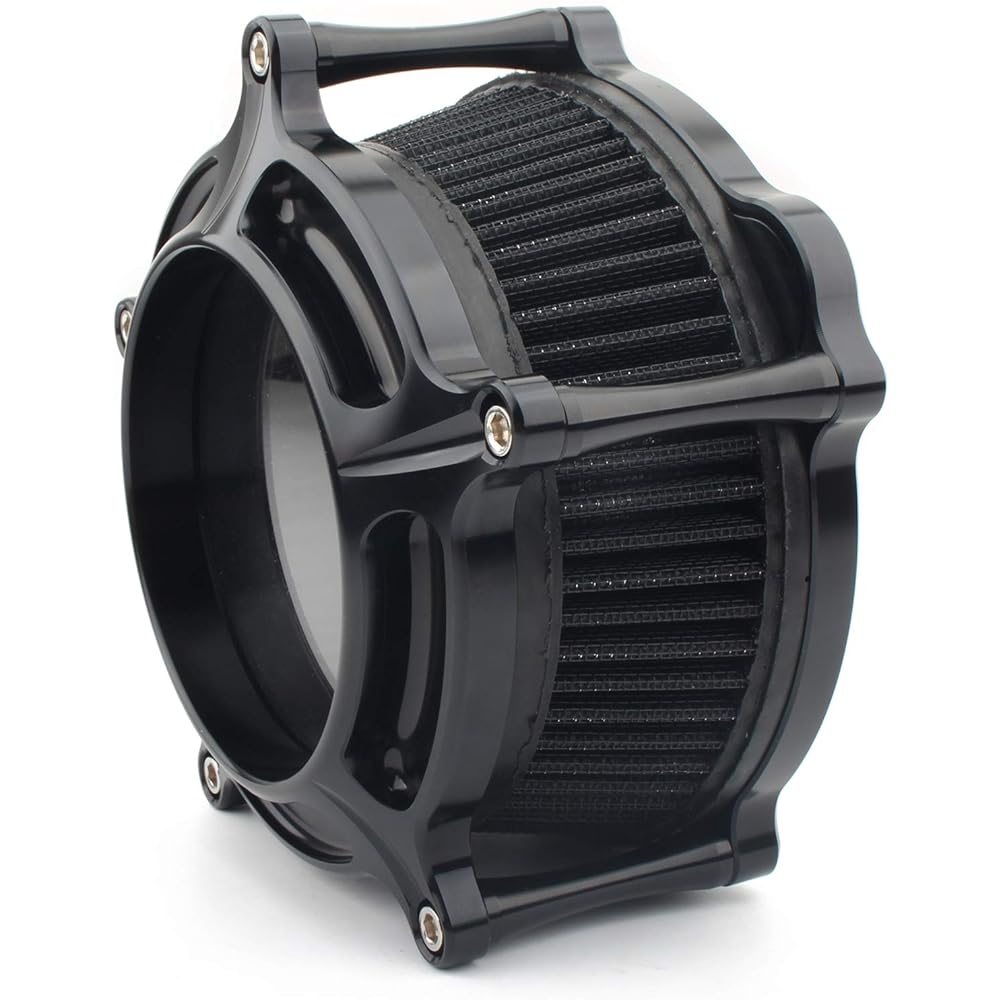 Motorcycle Air Cleaner Black Intake Filter Kit CNC for Sportster Iron 883 XL883 XL1200 48 72 1991-2022