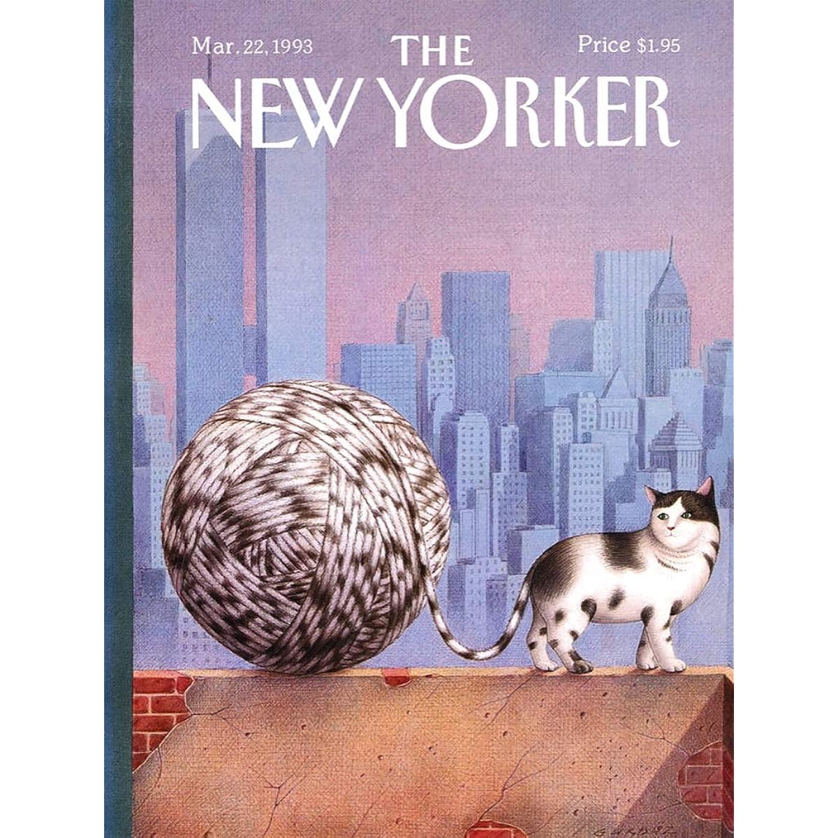 New York Puzzle Company - New Yorker Cat Walk - 500 Piece Jigsaw Puzzle