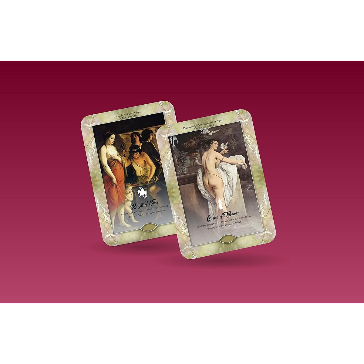 IBIZA TAROT Venus' Kiss Tarot Cards | Fortune Telling Tarot Card Deck for Beginners | Authentic Tarot Experience - Set of 78