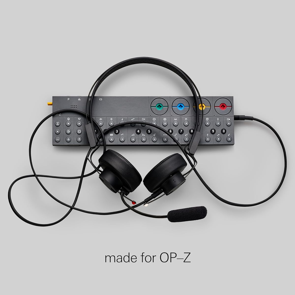 Teenage Engineering M-1 On-Ear Headset for OP-Z Synthesizer and Daisy Chain Headphones