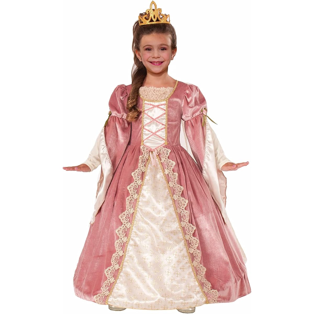Forum Novelties Designer Collection Deluxe Victorian Rose Costume Dress