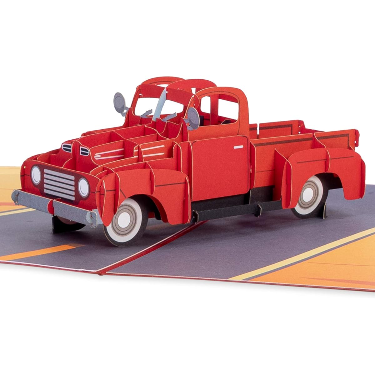 Paper Love Classic Truck Pop Up Cards 3D Pop Up Greeting Cards for Father's Day, Birthdays, Graduations, Your Thoughts, Just Because, Any Occasion
