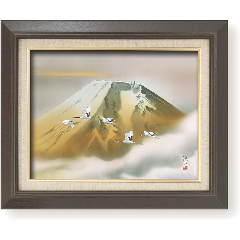 Otaart Art Frame/Landscape Red Fuji Size/Approx. 45.9 x 55 x 3.2cm