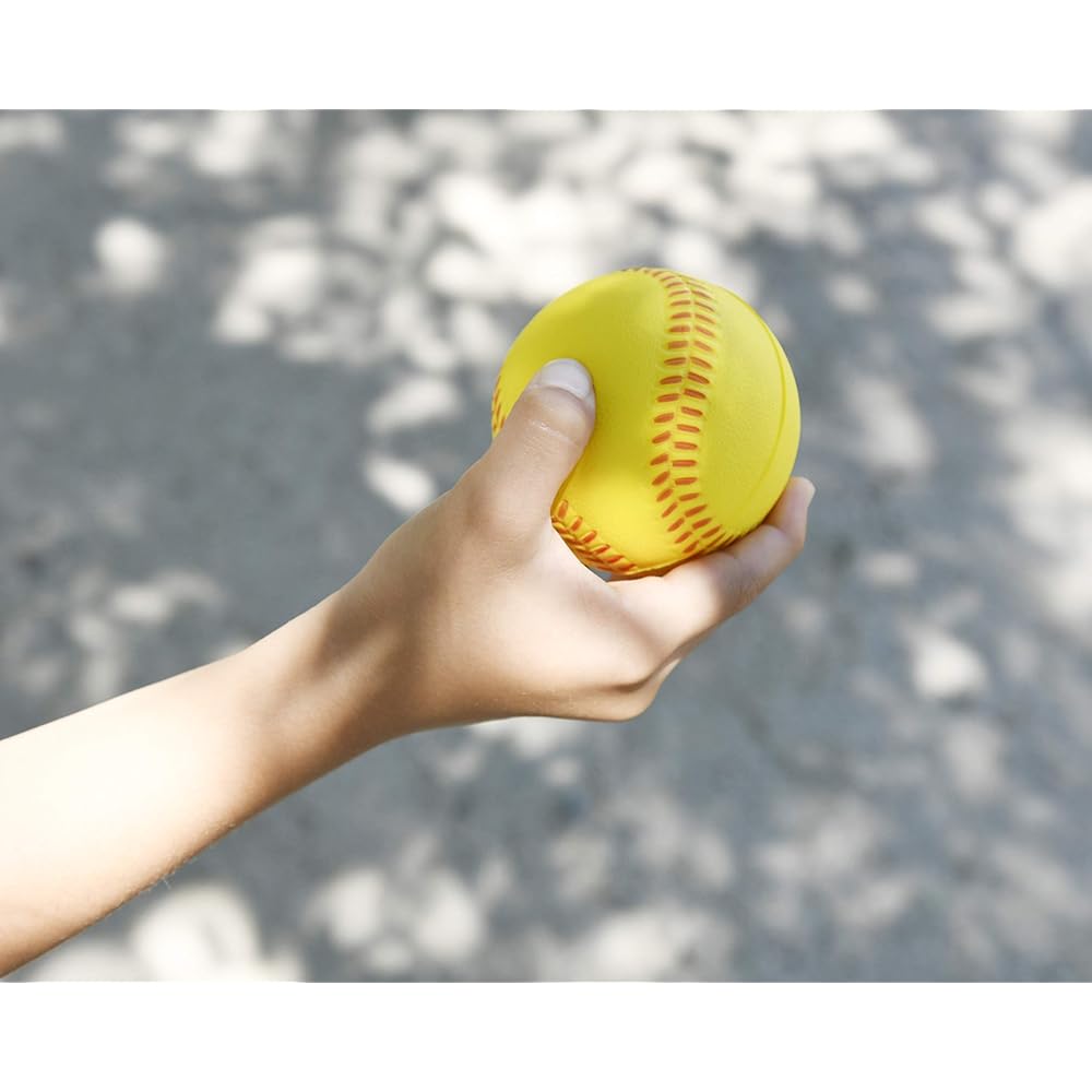 GP Baseball Glove for Children, Yellow with Soft Ball