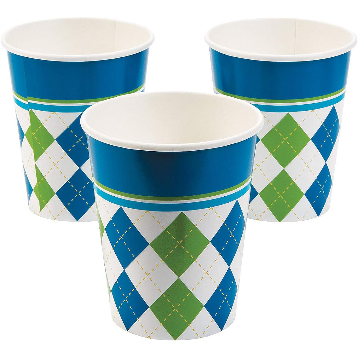Fun Express - Golf PaR-Tee 9oz Birthday Cups - Party Supplies - Printed Tableware - Printed Cups - Birthday - 8 Count