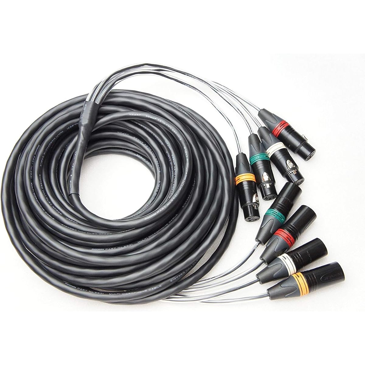 Mogami Mogami 2931 Snake 4ch Multi Microphone Cable (5m)