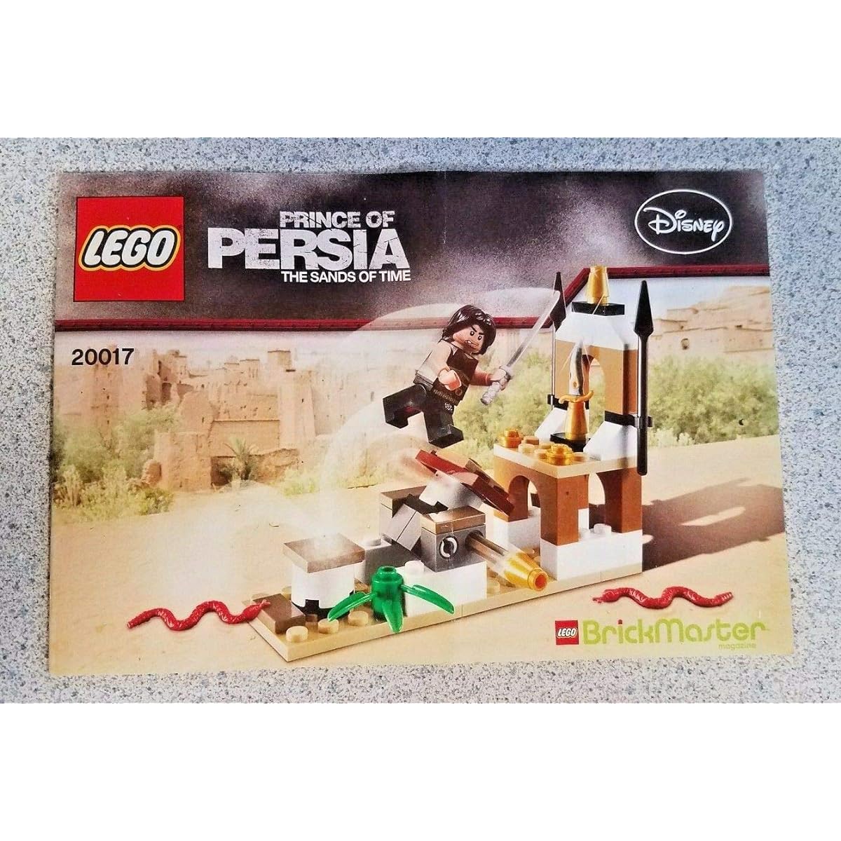 [LEGO Disney]Lego Disney LEGO BrickMaster Exclusive Mini Building Set Prince of Persia Bagged 20017 [Parallel import goods]