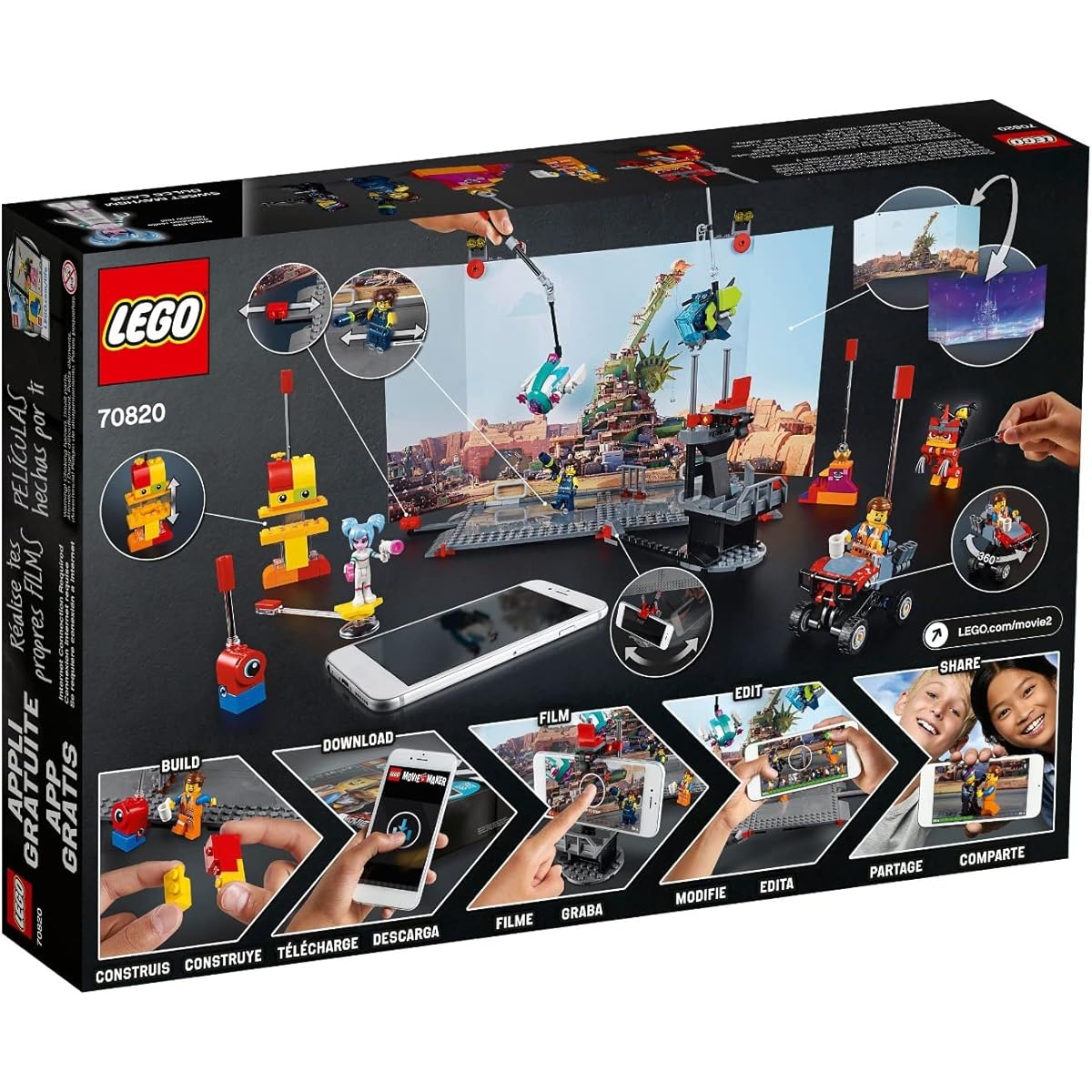LEGO The Lego Movie LEGO(R) Movie Maker 70820 Blocks Toys for Girls and Boys