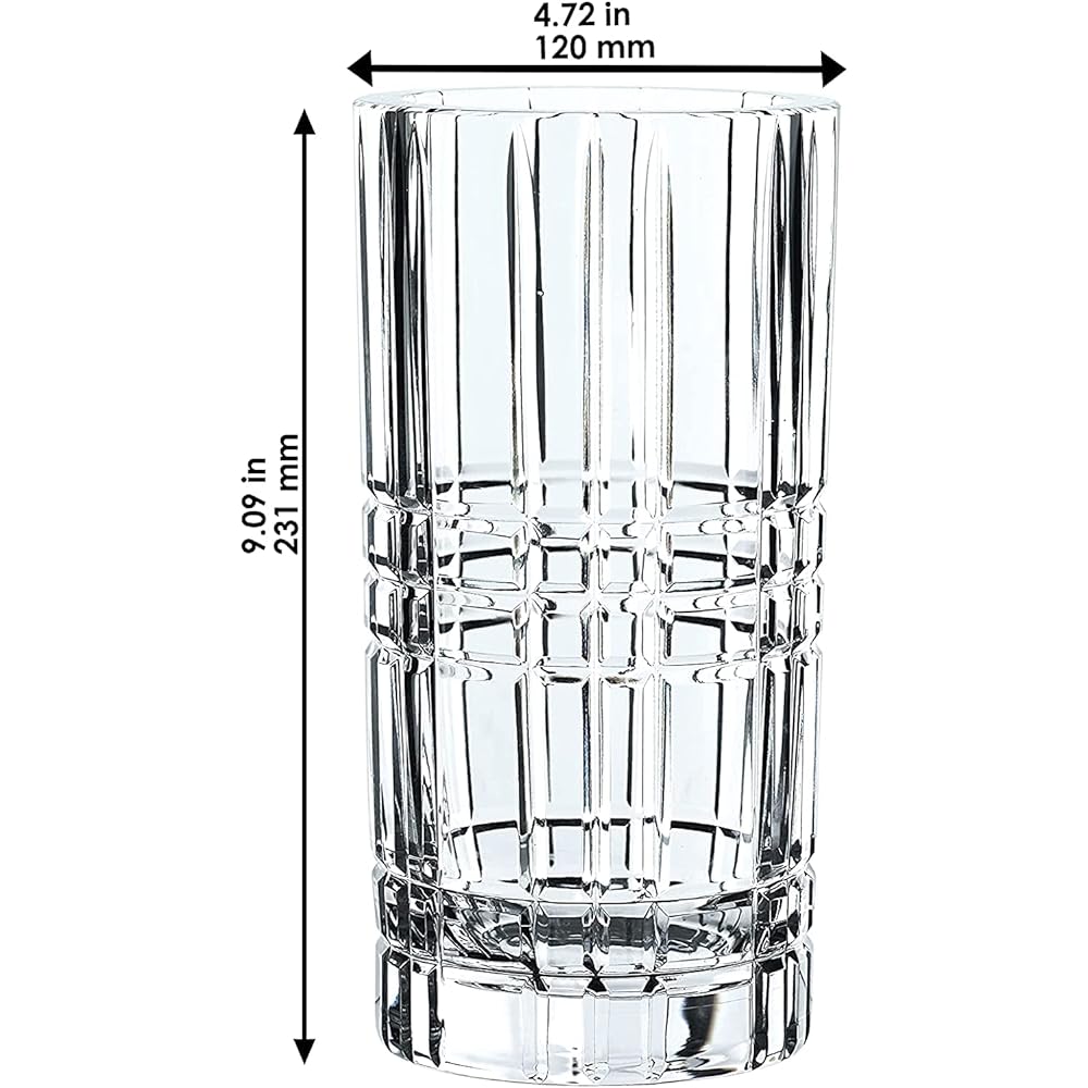 Nachtmann Vase Clear 23cm Square Base 97781