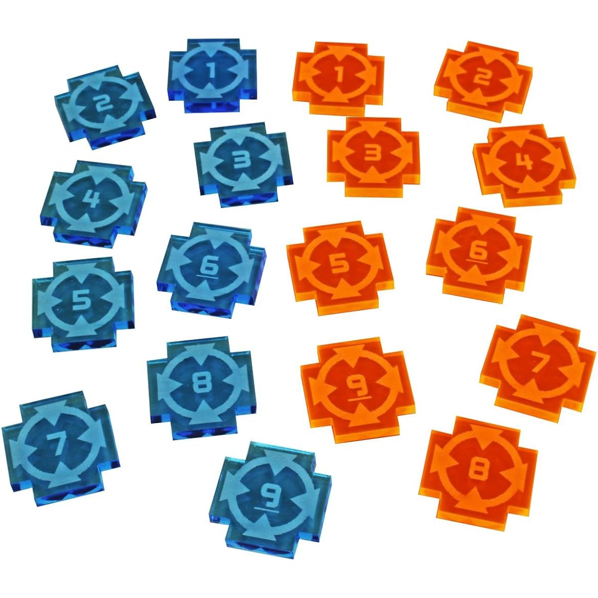 [Litko Game Accessories] Litko Game Accessories Target Lock Token Set TS384 [Parallel Import]