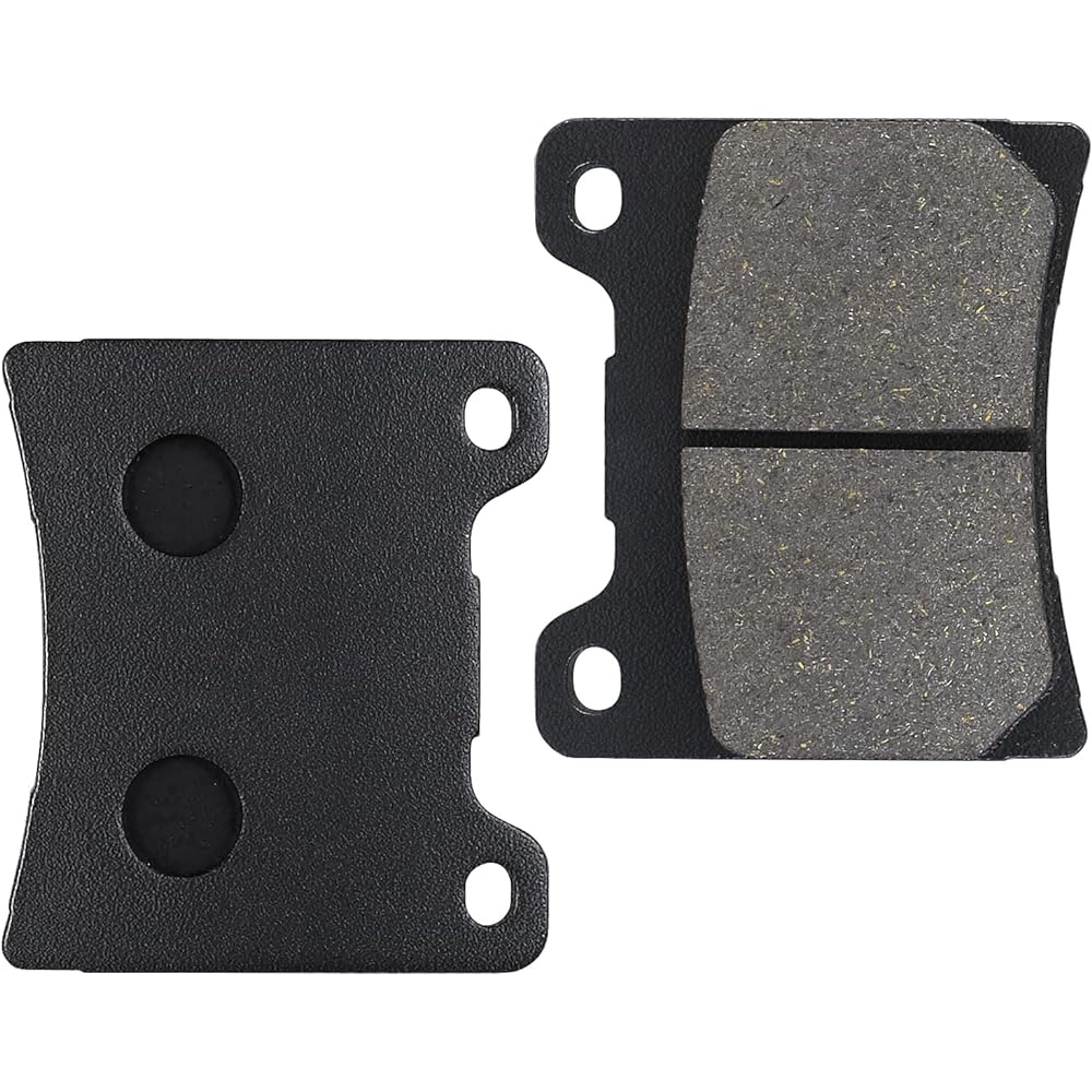 LOCOPOW Brake Pads for Yamaha Vstar 1100 Classic Midnight Custom Silverado XVS1100 1999 2000 2001 2002 2003 2004 2005 2006 2007 2008 2009