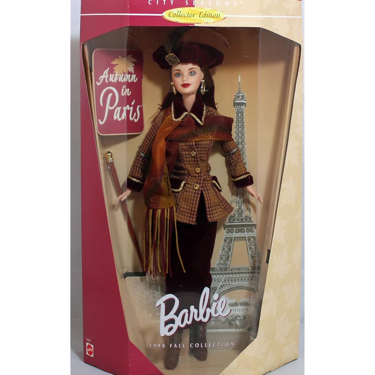 Barbie 1998 Fall Collections - Autumn in Paris Barbie Doll By Mattel