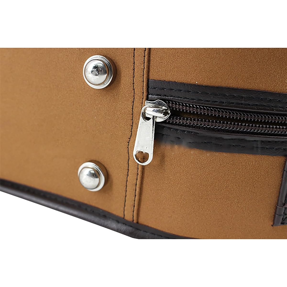 Violin Case Wooden Case Embossed Velvet Lining Oxford Cloth with Moisture Meter Wooden Case