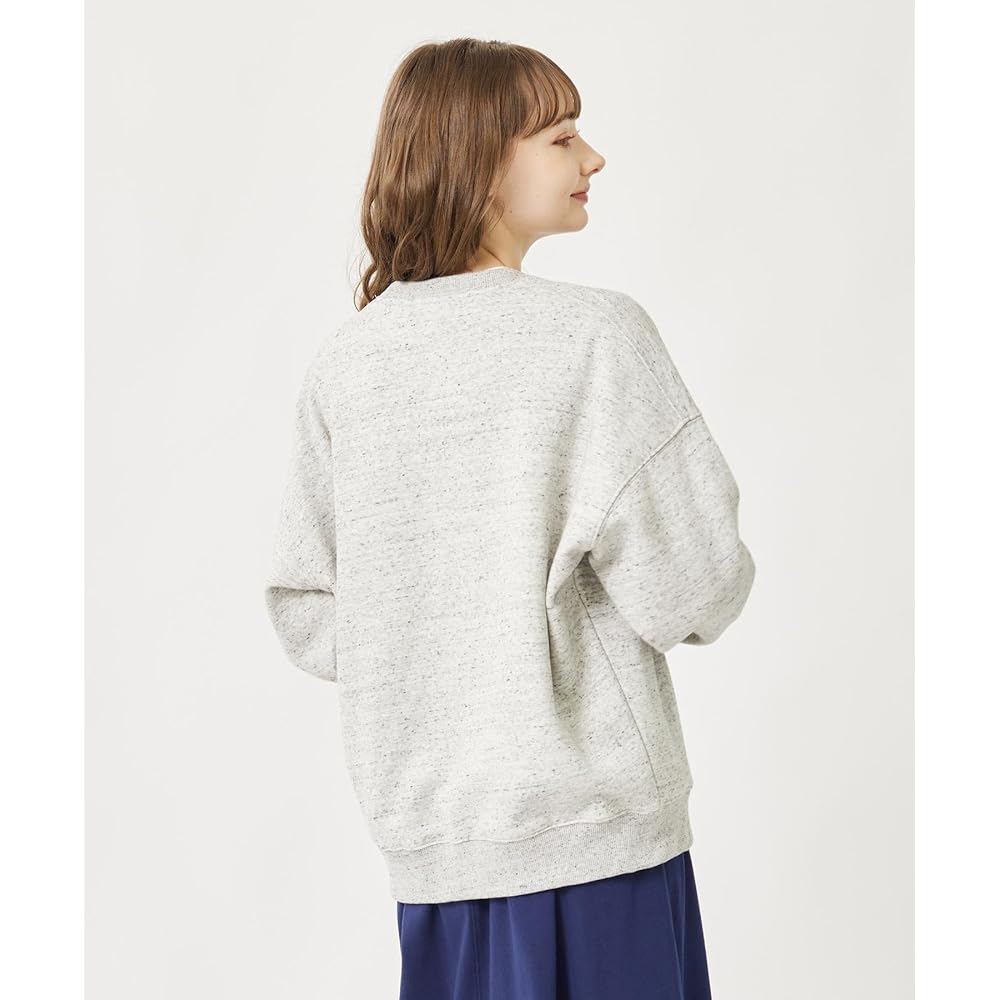 [Milkfed] Sweatshirt EMBROIDERED BAR SWEAT TOP Women's
