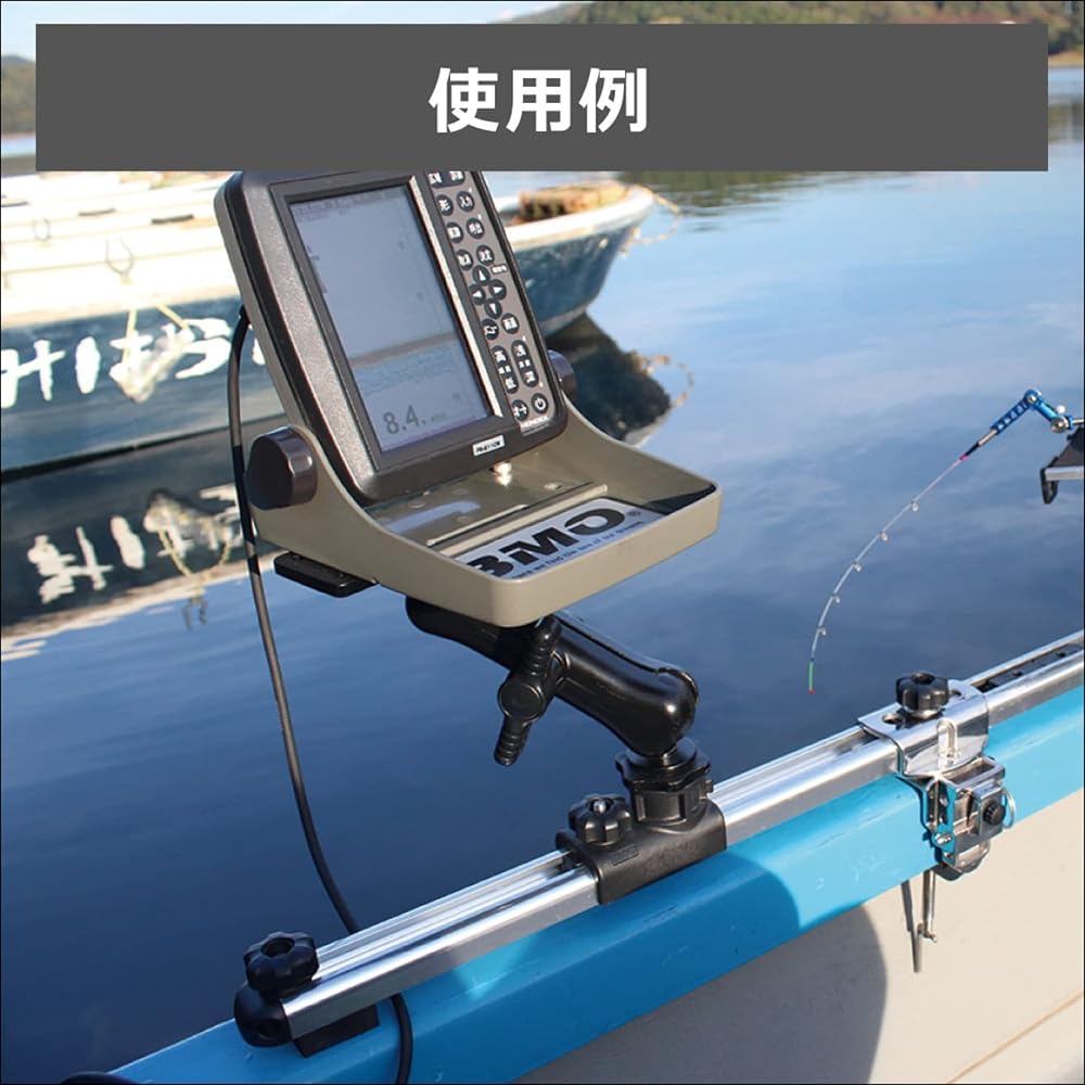 BMO JAPAN Fish Finder Ball Mount (Vertical Slider Set) 20Z0209