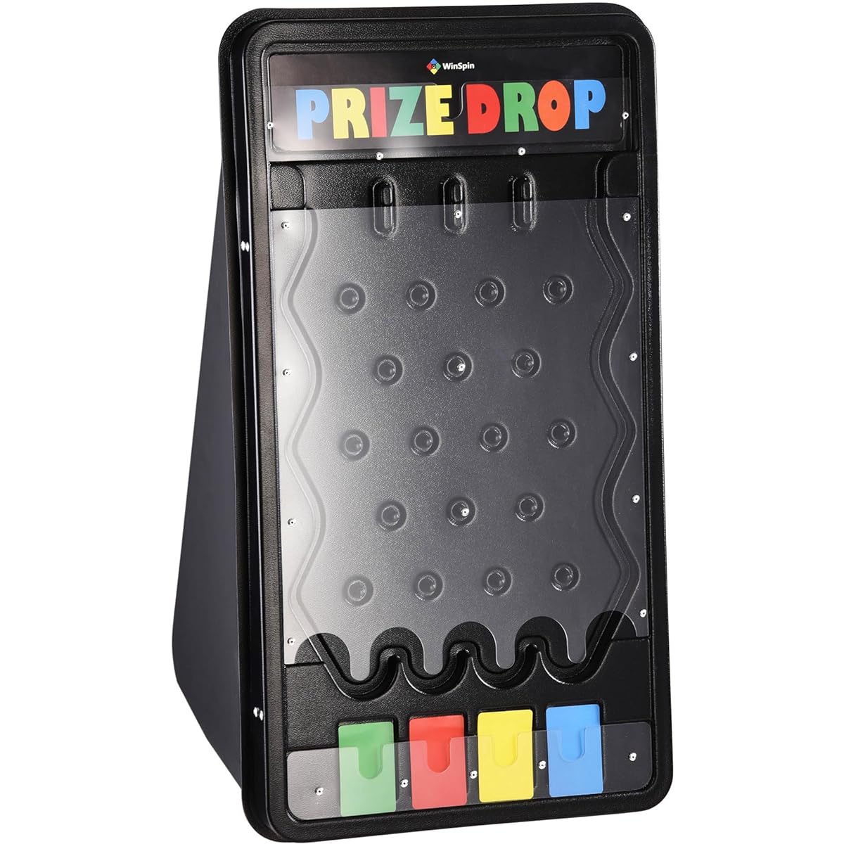 25" Mini Prize Drop Plinko Board Tabletop Game 8 Pack 4 Slots Reusable Carnival Party Holiday Activities Develop Intelligence USA Shipping