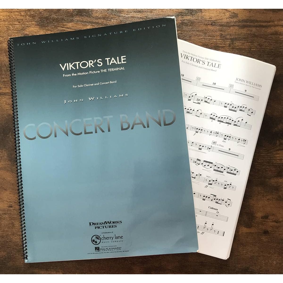Wind Orchestra Score John Williams: The Story of Victor Navorski from the film "The Terminal" Arranged by Paul Lavender