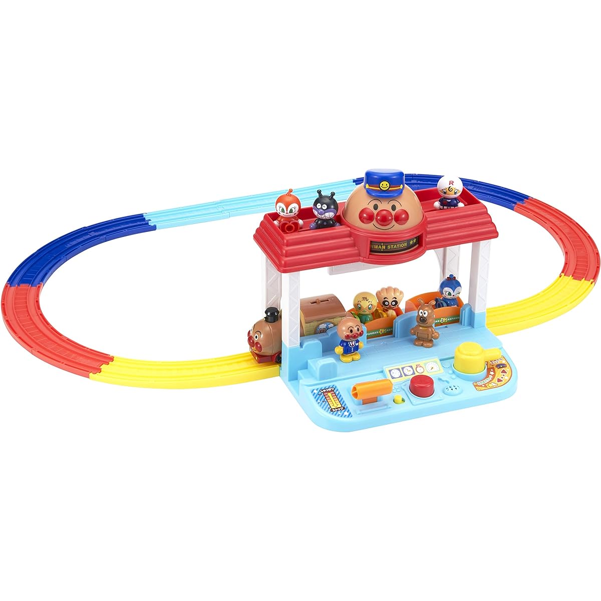BANDAI Anpanman Lever Operated! Anpanman Talking Station For ages 3 and up