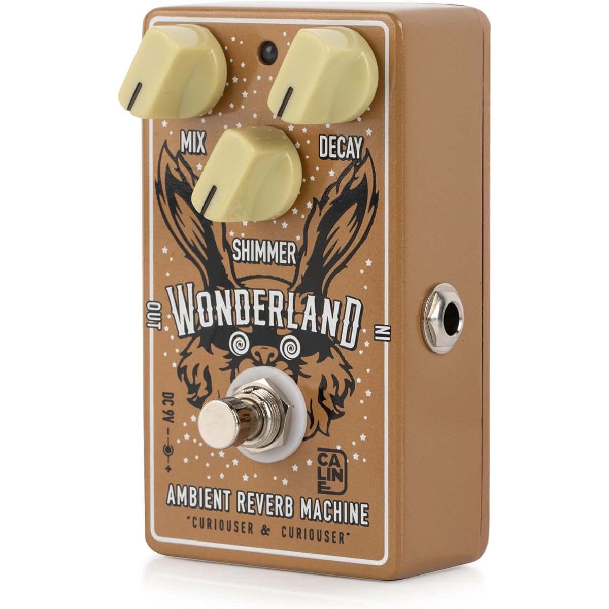 Caline CP-508 Wonderland Ambient Modulation Digital Reverb Guitar Effect Pedal Aluminum Alloy Casing