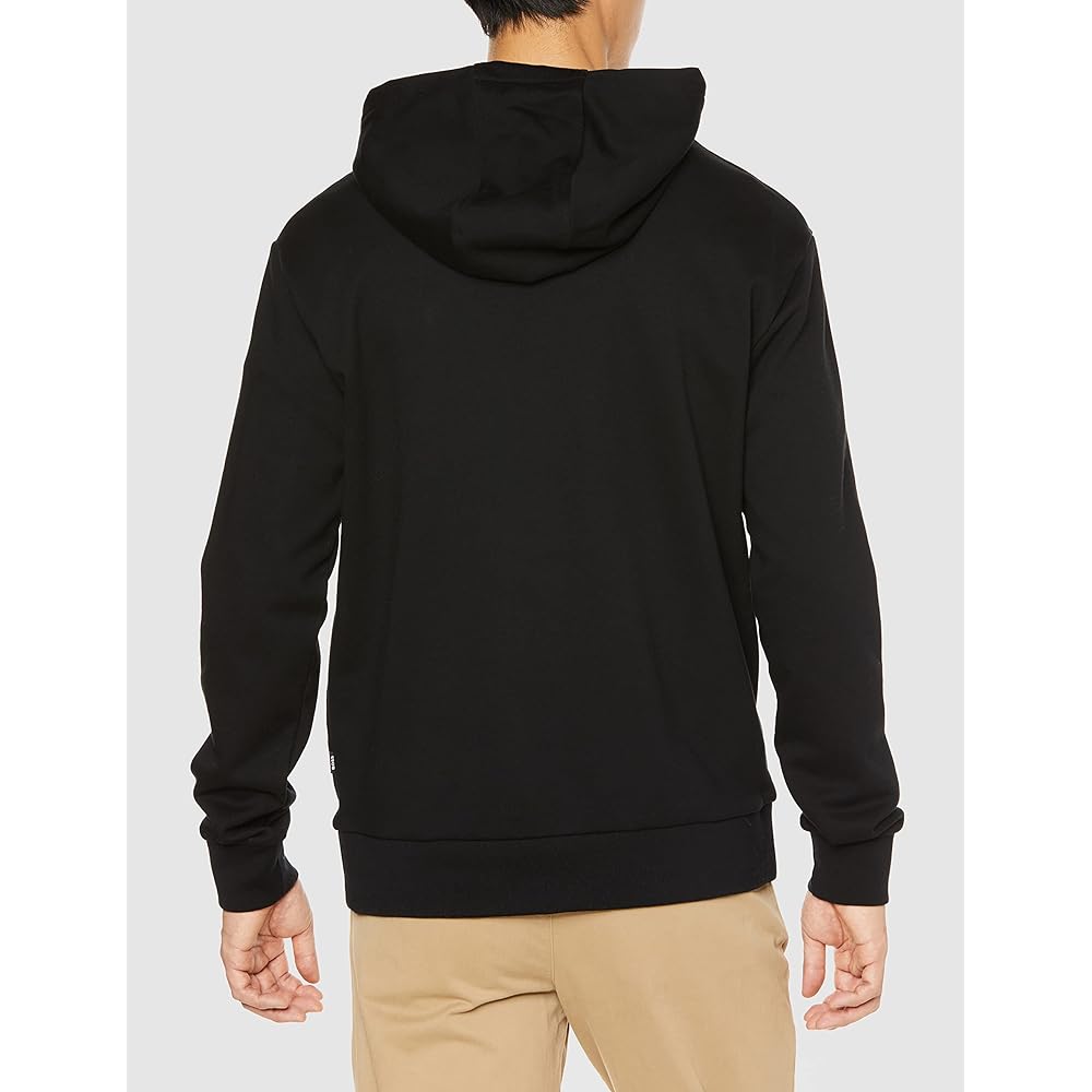 [BOSS] Men's Hoodie Monogram Fill Logo French Terry Cotton Hoodie