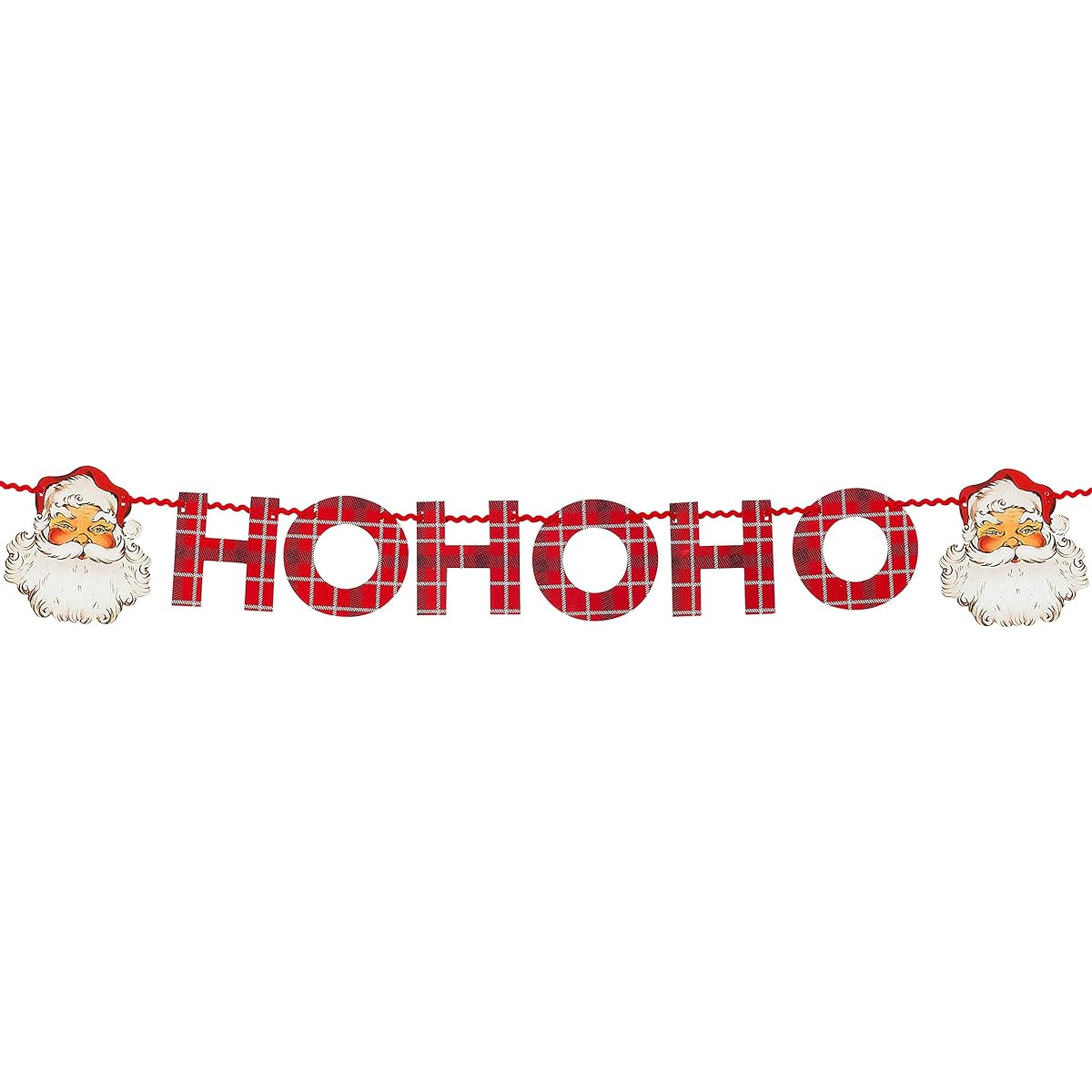 Talking Tables Botanical Santa 10ft Garland for Christmas Parties