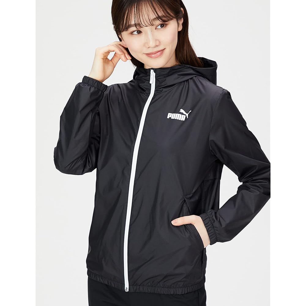 [PUMA] Heat storage, moisture permeable, water repellent, windproof blouson ESS solid windbreaker 849419 Women's