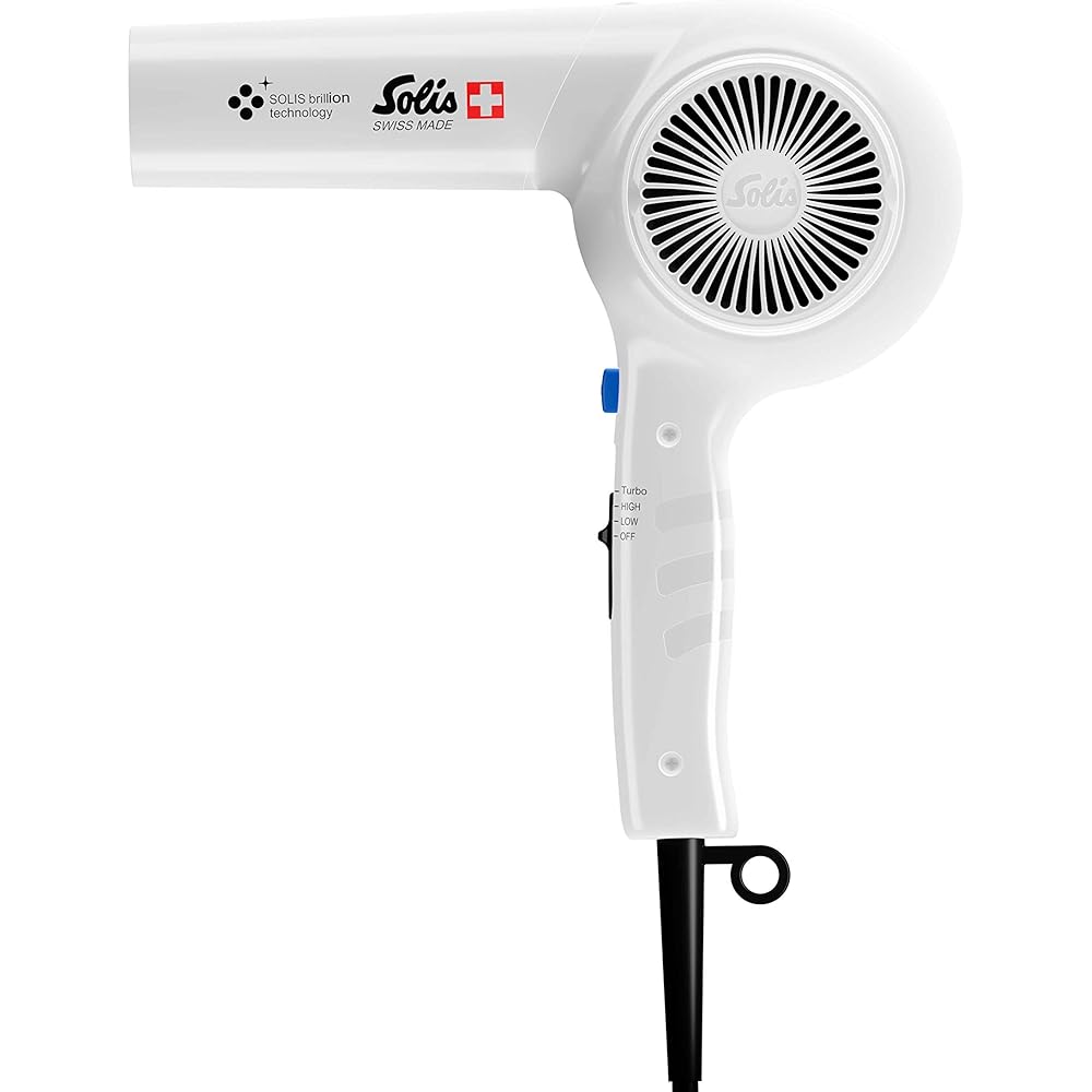 Solis Brillion Blow Home use Hair Dryer White SCD320RW