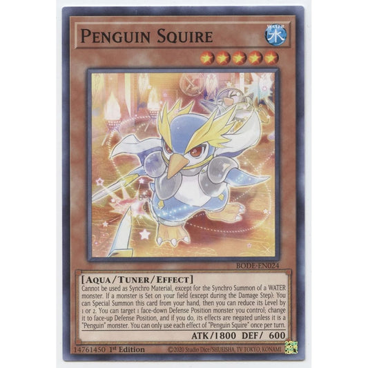 Penguin Squire - BODE-EN024 - Common - 1st Edition