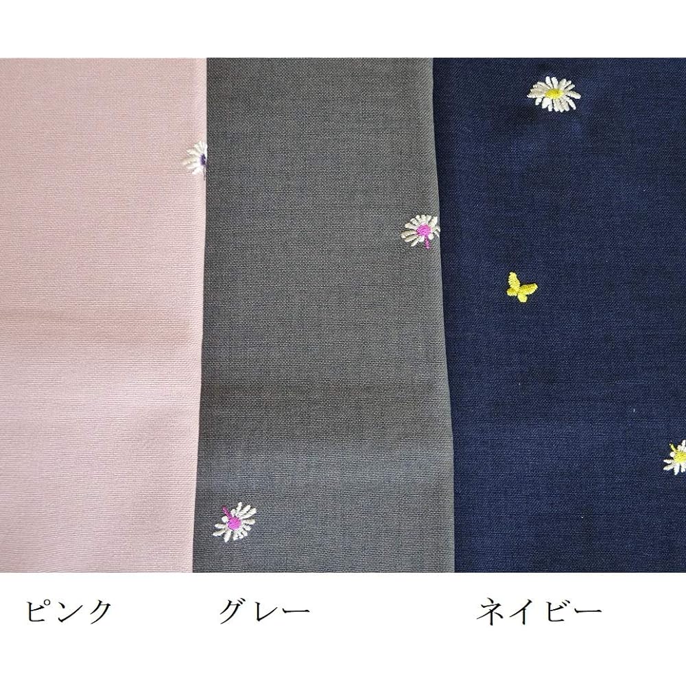 [Hanee Mori] Department Store Sales Brand Apron HANAE MORI Wrinkle-resistant Polyester Margaret Embroidery Flower Kitchen Apron 67321
