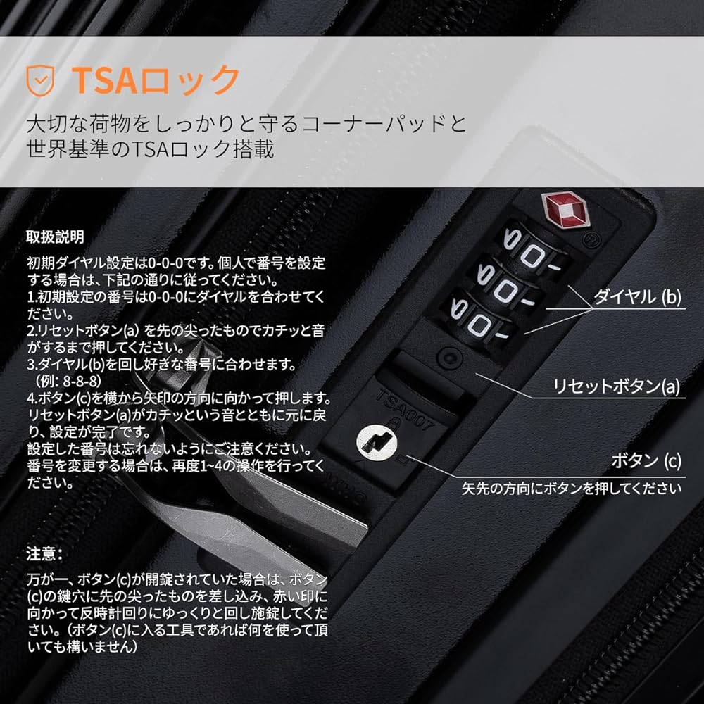 [Bargiotti] Front Open Suitcase Extension, Carry-on, Large Capacity, Lightweight, Hinomoto Casters, YKK Zipper (Small, Black)