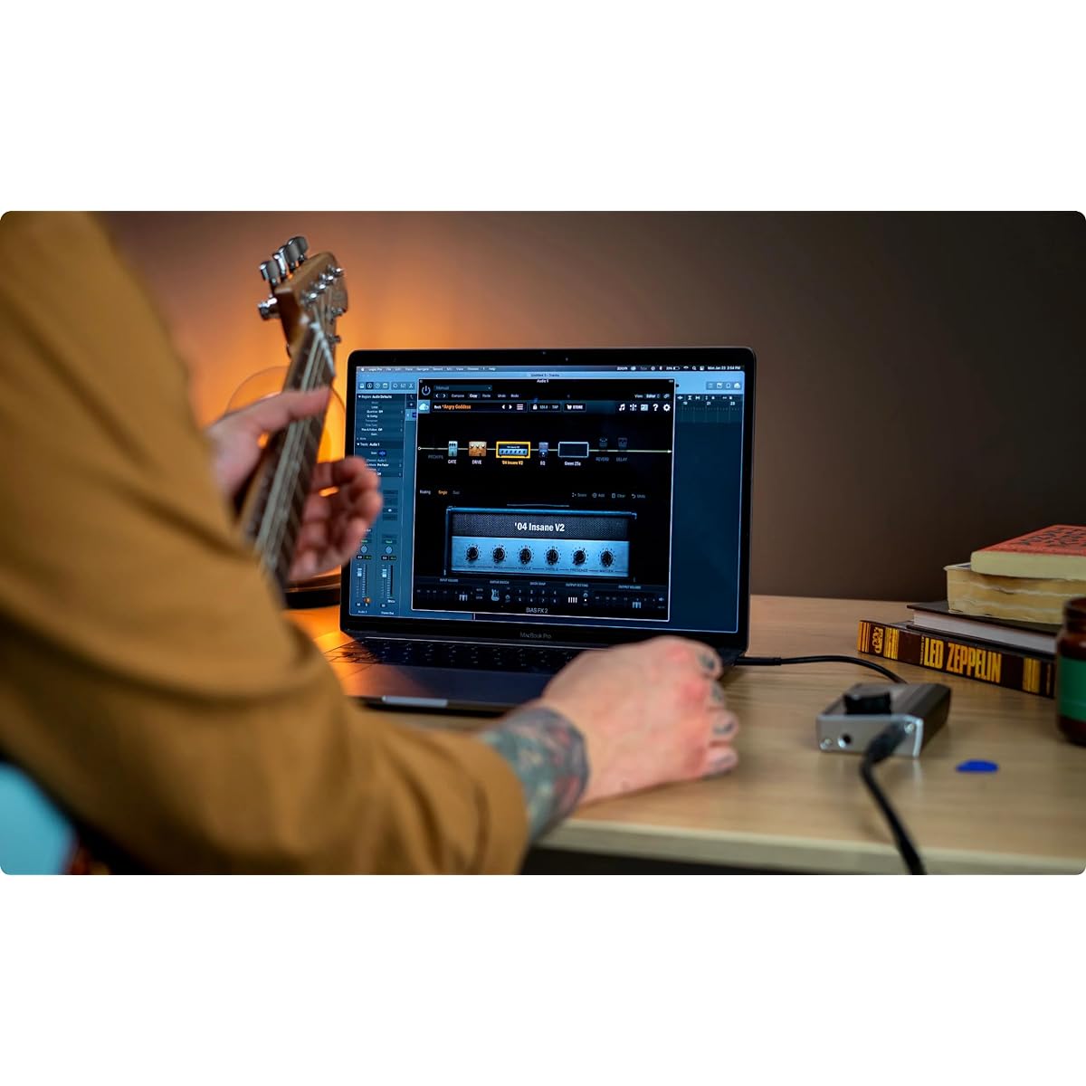 Positive Grid Audio Interface Guitar Recording DTM RIFF