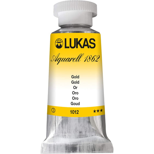 Lukas Aquarell 1862 Watercolor 24ml Tube - Gold