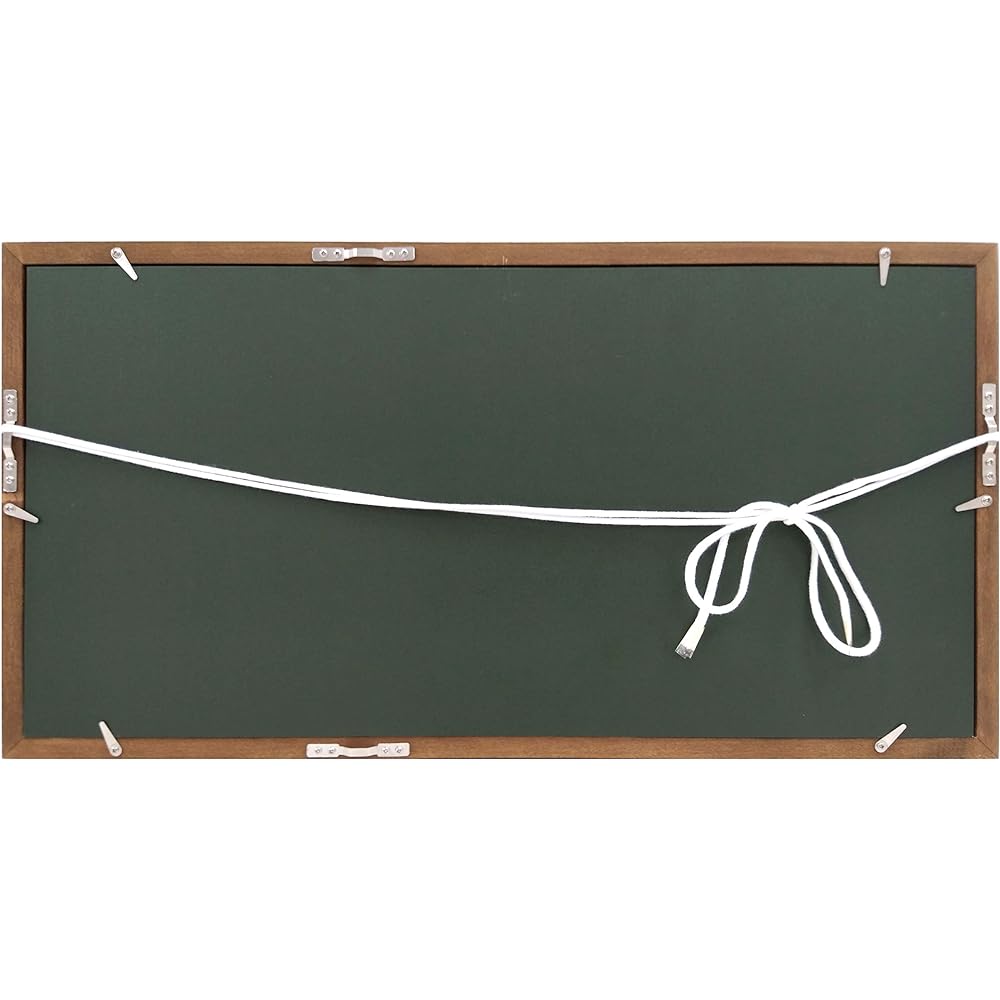 Large horizontal frame 600x300 Brown Acrylic 9787 Body size: 626 x 326 x 23mm Material: Wooden
