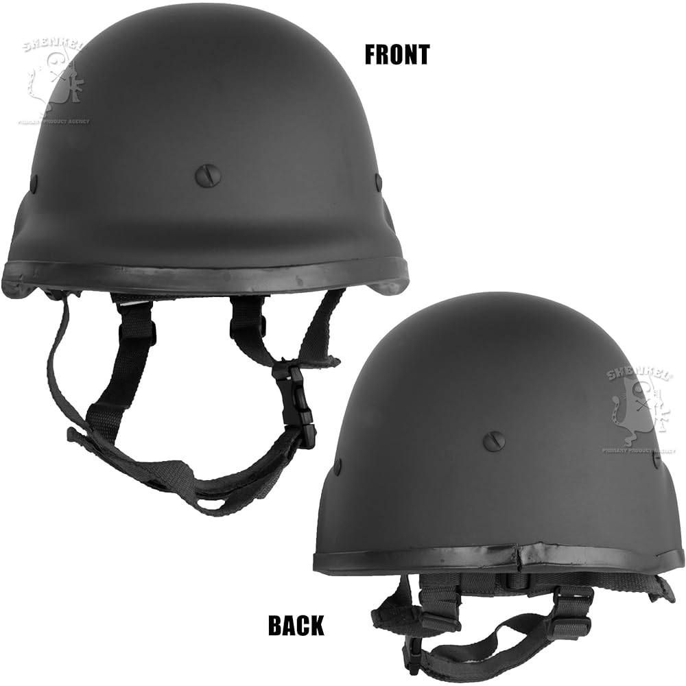 SHENKEL Self-Defense Force Equipment Type 88 Iron Cap Type Hard Shell Helmet HeadGear ver.2 BK