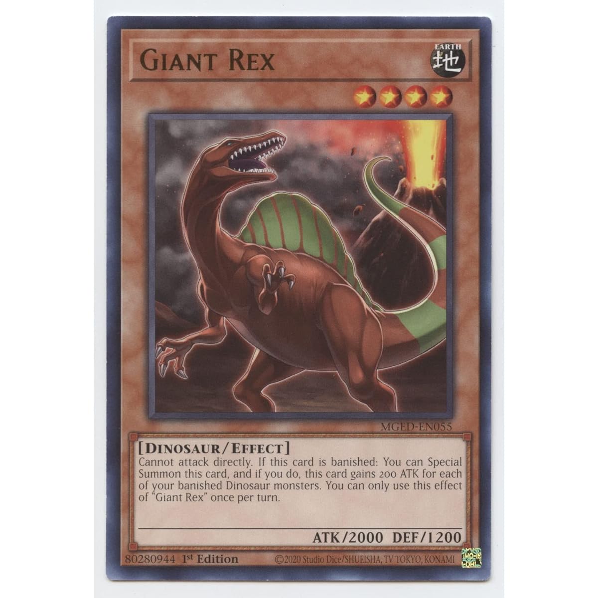 Giantrex - MGED-EN055 - Rare - 1st Edition