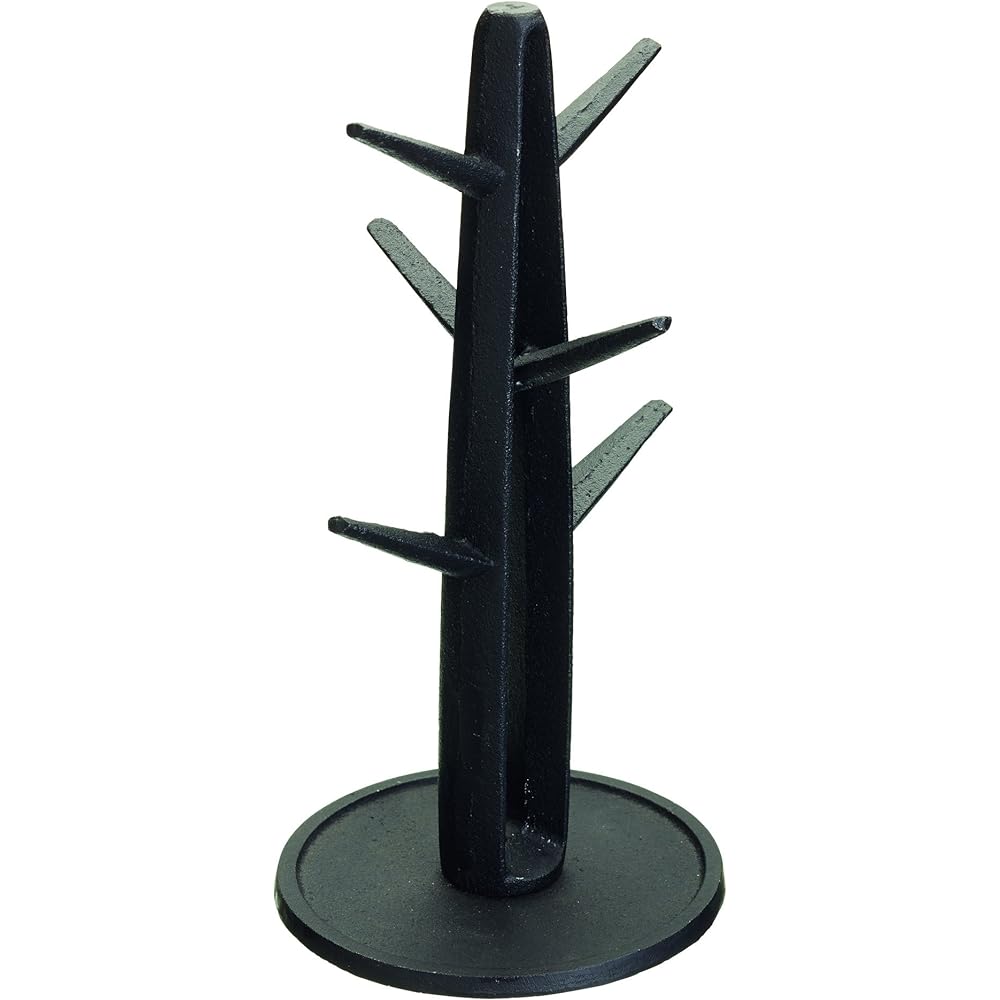 Kitchen Craft Mug Tree Cast Iron Countertop MCCIMT