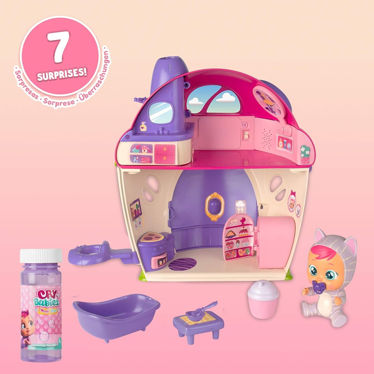 Wow Baby Cry Babies Magic Tears Katie's House Playset