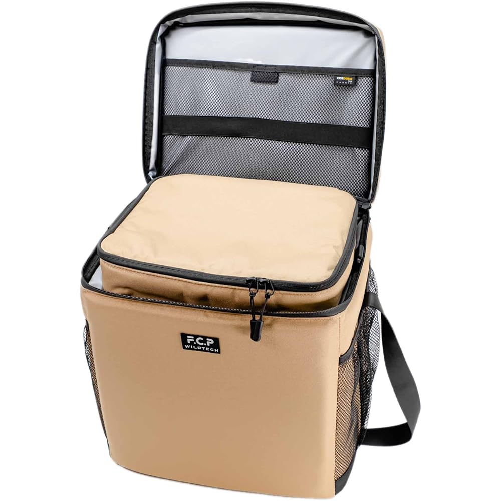 WILDTECH KANGAROO COOLERBAG CORDURA Fabric 215-AFXP171 [YouTuber "FUKU" Collaboration Product] YouTuber fuku wildtech Large Capacity 18L 23L Set of 2 Cooler Bags