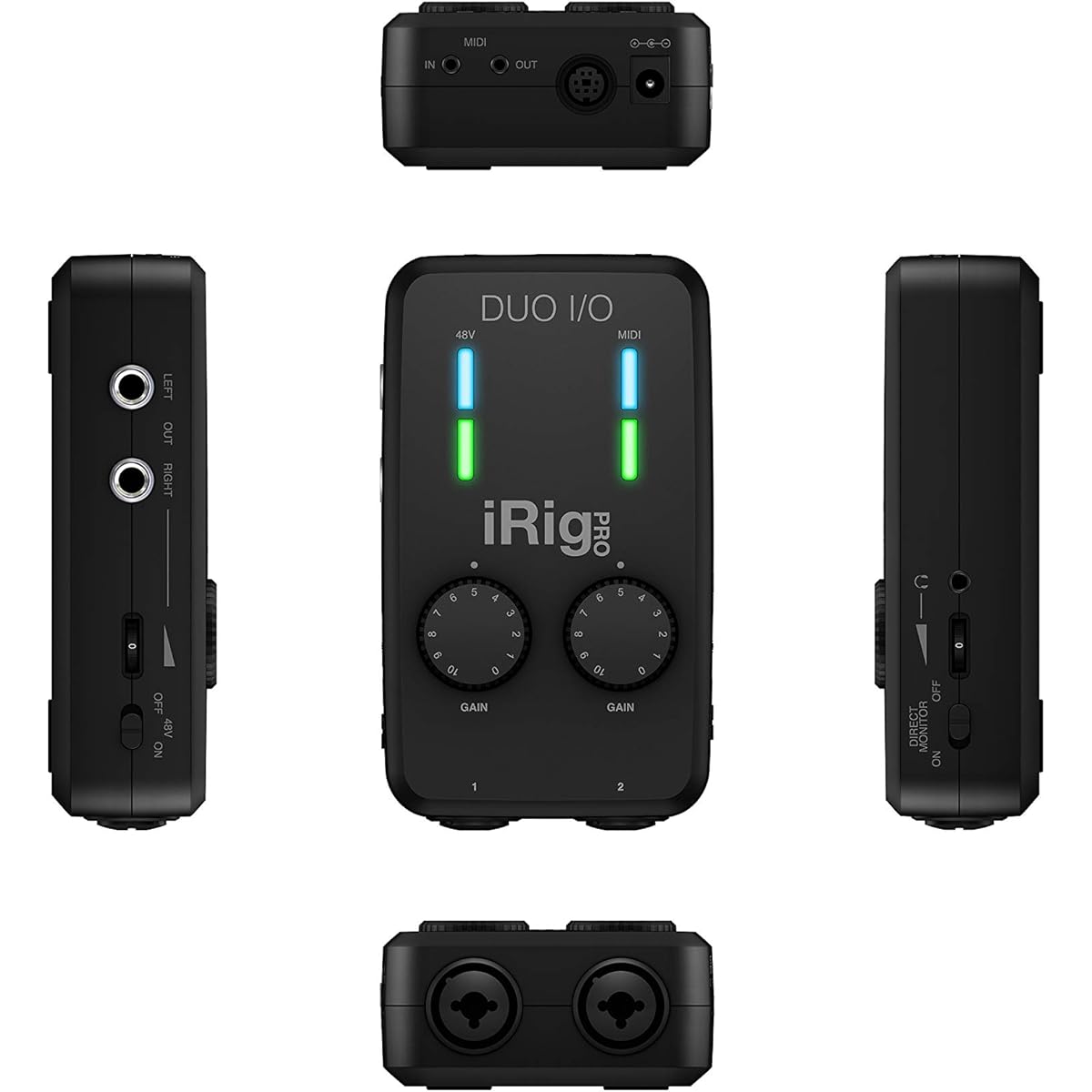 IK Multimedia iRig Pro Duo I/O 2-channel mobile audio MIDI interface [domestic genuine product]
