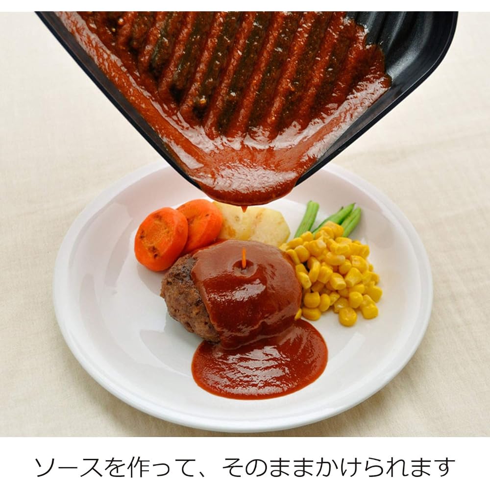 Oaks Raye Grill Pan with Lid Fish Roaster Red LS1504