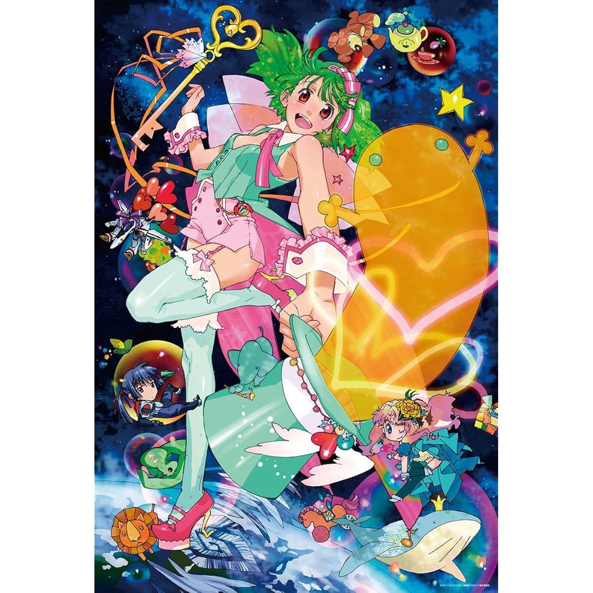 Macross F The Movie: The Wings of Goodbye 1000 Piece Song is Magic 81-077