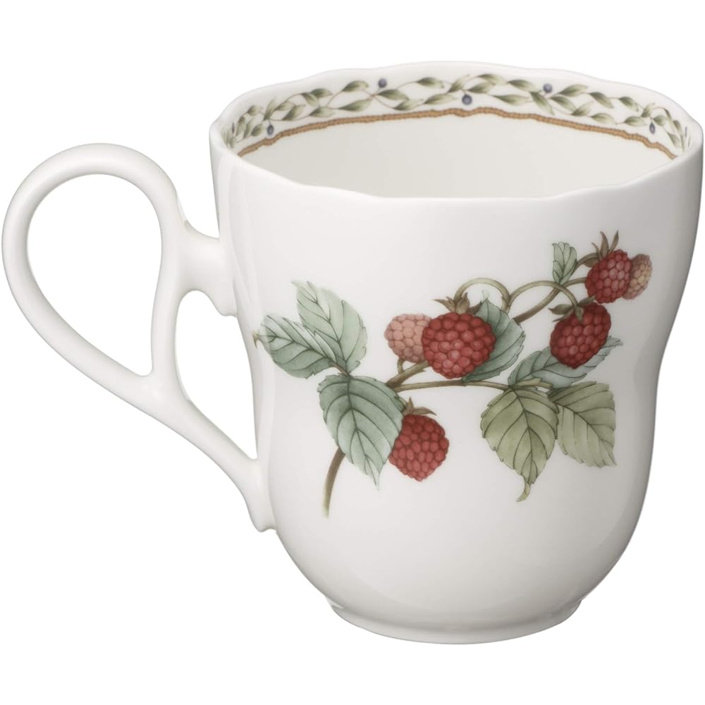 Noritake Mug (Pair Set) 375cc Orchard Garden Microwave Safe 2 Pieces Bone China P97855/4911