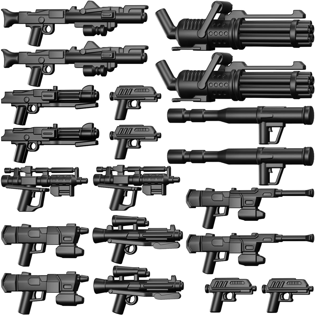 BrickTactical Clone Trooper Blaster Pack DC-15 Minifigure Weapons