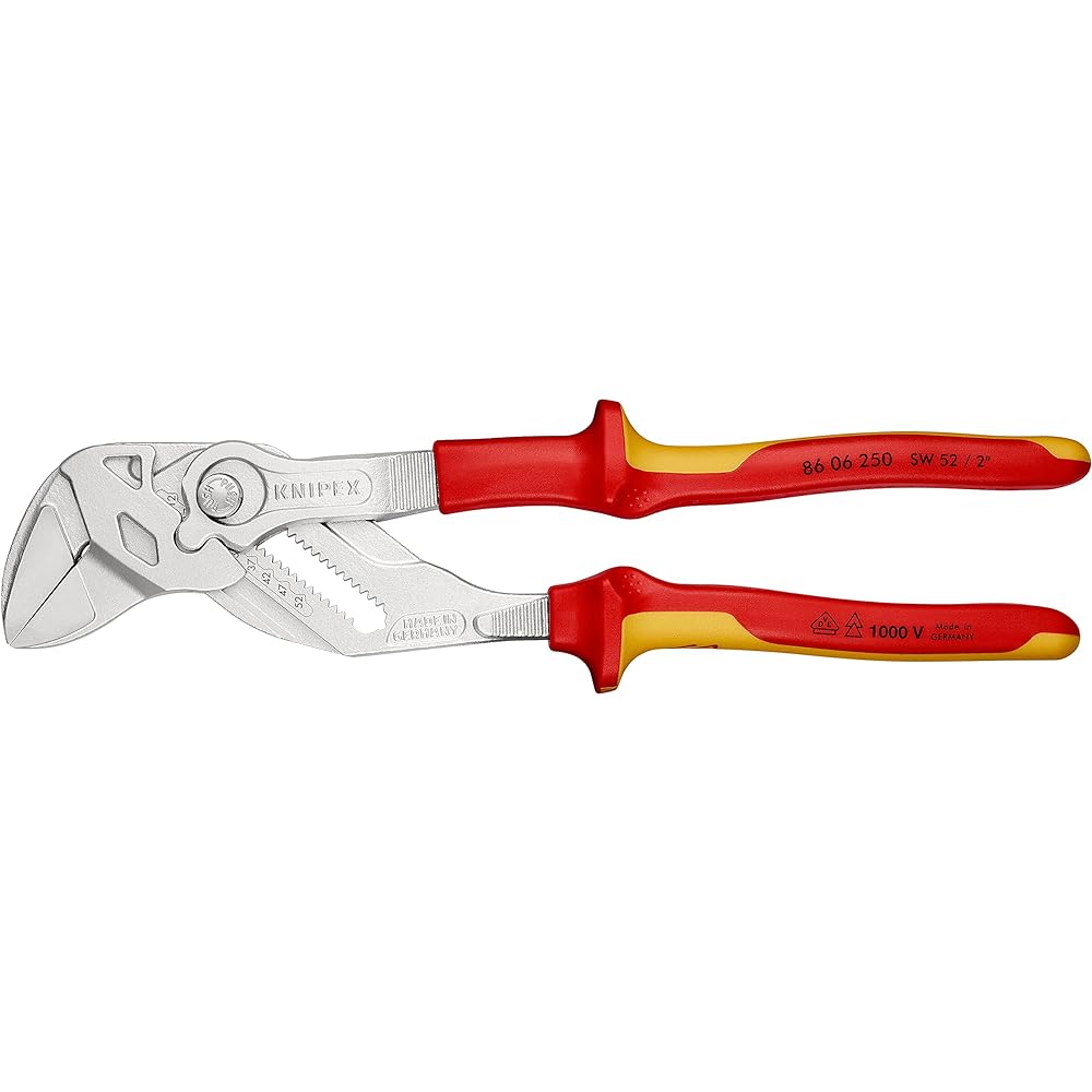 KNIPEX Insulated pliers wrench 8606-250SB